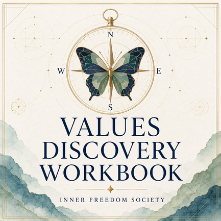 Cover for The True North values and mission workbook